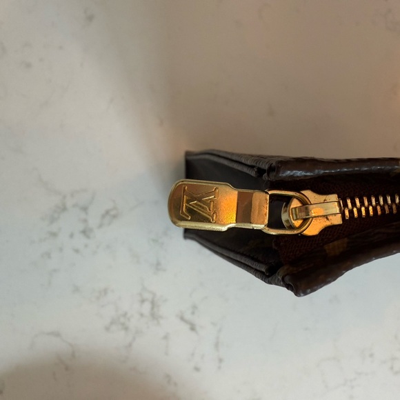 Louis Vuitton Brown Monogram Toiletry Pouch - Picture 4 of 5